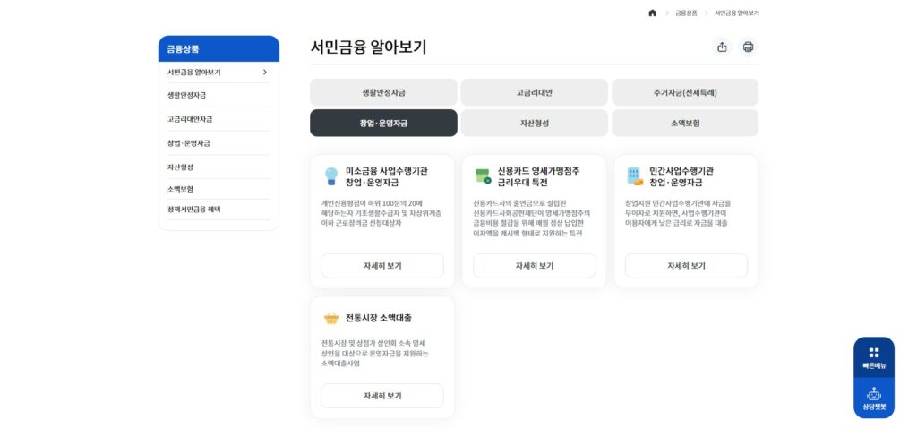 서민금융