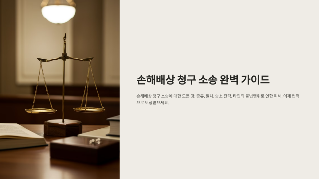 손해배상 청구 소송