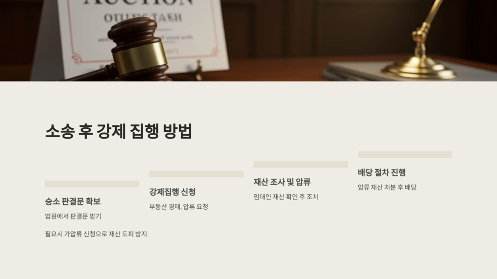 전세 보증금 반환