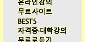온라인강의