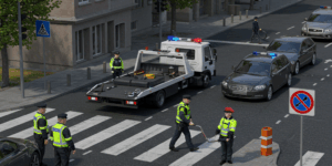 불법 주차 단속