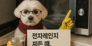 전자레인지 찌든 때