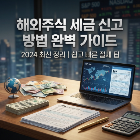 해외주식 세금 신고 가이드 대표 이미지