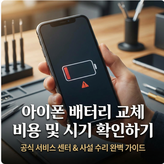아이폰 배터리 교체