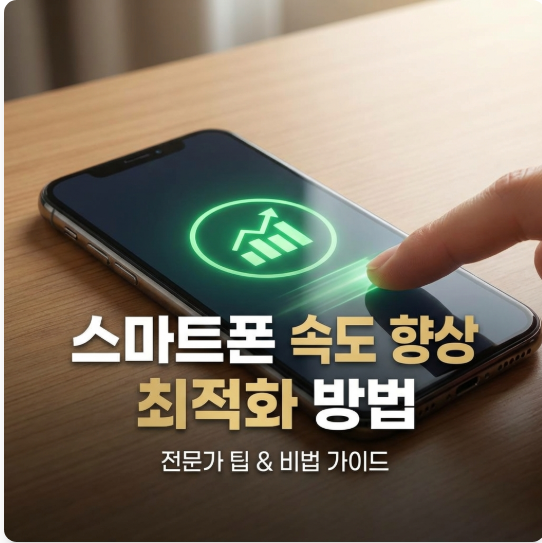 스마트폰 속도 향상