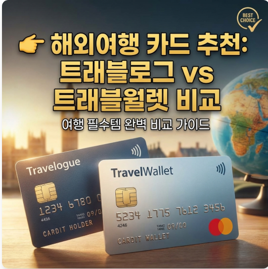 해외여행 카드 추천