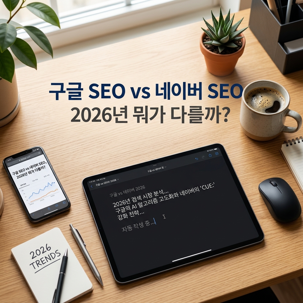 구글 네이버 SEO 차이