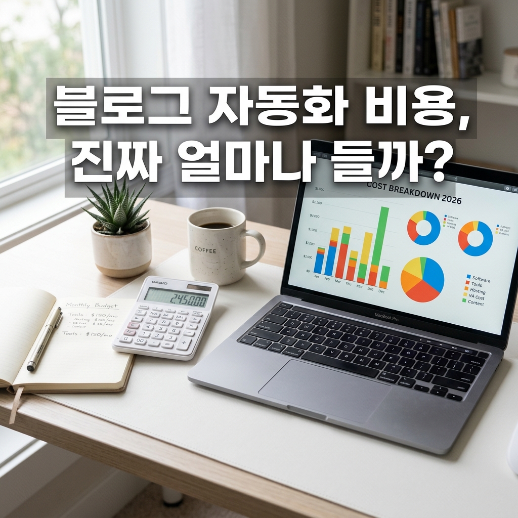 블로그 자동화 비용