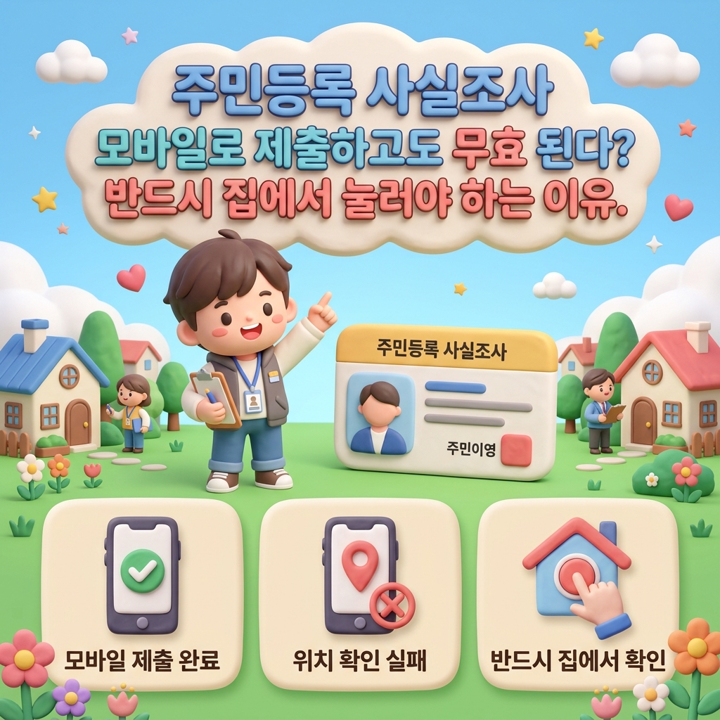 주민등록 사실조사