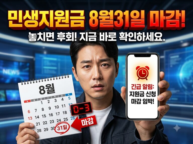 민생 지원금 신청