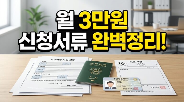 보훈대상자 치매치료관리비 월 3만원 신청 서류