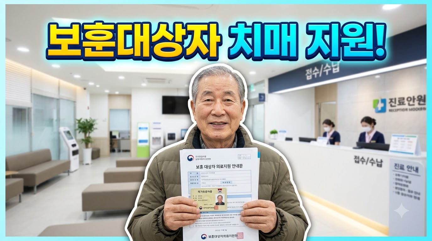 치매안심센터 보훈대상자 소득재산 조사 기준